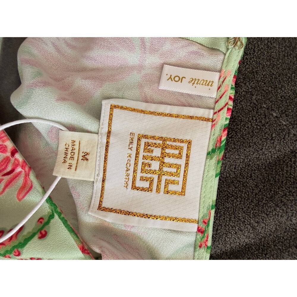 Emily McCarthy Emily Dress Proper Protea Mint Floral On Sale 70% off $278 - Picture 3 of 3